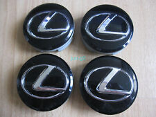 Set of 4 2006-2013 Lexus Black 62mm Wheel Center Hub Caps Hubcaps 4260330590 picture