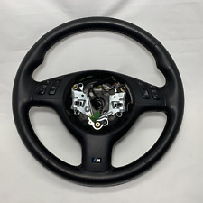 01-06 BMW E46 325i 330i M3 E39 525i 530i M5 M Sport Leather Steering Wheel OEM picture