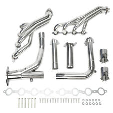 Stainless Steel Exhaust Manifold Headers for Chevy GMC 2007-2014 4.8L 5.3L 6.0L picture