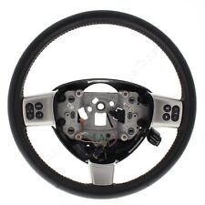 GM OEM Scratched Black Leather Wrapped Steering Wheel 05-09 Terraza Uplander picture