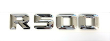 #1 CHROME R500 FIT MERCEDES REAR TRUNK EMBLEM BADGE NAMEPLATE DECAL NUMBERS picture