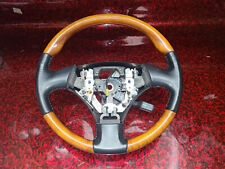 2001-2005 EDM Lexus Soarer GS300 Sport GS430 Wood Steering Wheel Black Leather picture