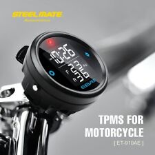 STEEL MATE Motorcycle Tire Pressure Monitor System Universal Motorcycle TPMS picture
