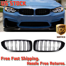 Gloss Black Front Kidney Grill For BMW F32 F33 F36 420i 428i 430i 435i F80 M4 picture