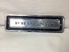 1969 1970 Dodge Phoenix Plymouth Fury Badge Chrome Emblem picture