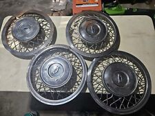 1955 Chevrolet  Bel Air Wire Wheel Cover Hubcap SET 1954 NEED TO BE RESTORED picture