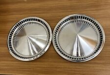 1957 Plymouth Belvedere (2) 14” Hubcaps Wheel Cover picture