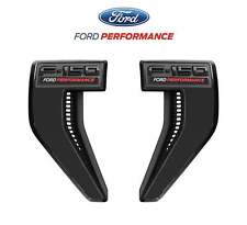 2021-2024 F-150 OEM M-1447-FPVENT Ford Performance Gloss Black Fender Vents Pair picture
