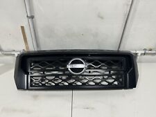NISSAN TITAN XD 2016-2019 FRONT BLACK GRILLE (W/O FRONT CAMERA) OEM 62310-EZC0A picture