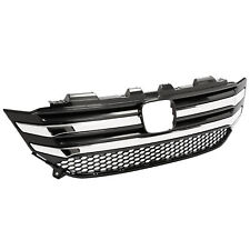 For Honda Pilot 2016 2017 2018 Front Upper Grille W/Chrome Trim Molding Assembly picture