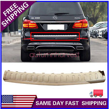 FOR 2013-2019 MERCEDES GL550 GL450 X166 REAR BUMPER STEP PAD SILL MOLDING COVER picture