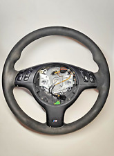 ✅ BMW Alcantara E46 M3 ZHP E39 M5 Factory M Sports Leather Steering Wheel  picture