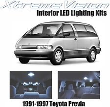 XtremeVision Interior LED for Toyota Previa 1991-1997 (3 Pieces) Cool White... picture