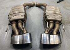 Mercedes Benz AMG 07-10 S65/S63/CL65/CL63 AMG Exhaust Muffler w/Tips W221 W216 picture