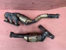 BMW E85 Z4 E83 M54 Engine Exhaust Manifold Headers Muffler Pair OEM 63K Miles picture