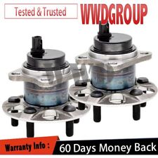Pair Rear Wheel Bearing and Hub Assembly For 2010-2015 Toyota Prius 512505 picture