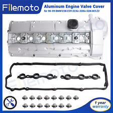 Aluminum Valve Cover for 96-99 BMW E36 E39 323is 328is 528i M3 Z3 11121703341 picture