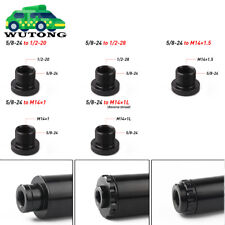 5PCS 5/8-24 to 1/2-28, 1/2-20, M14x1, M14x1.5, M14x1L Thread Oil Filter Adapters picture