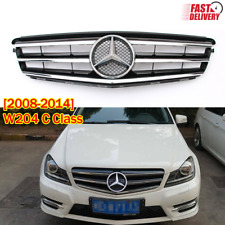 Sport Front Grill Grille W/Emblem For Mercedes Benz W204 C250 C300 C350 2008-14 picture