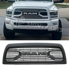 For Dodge RAM 2500 2010-2019 Front Grille Bumper Grill Mesh Hood W/letters Black picture
