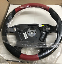 NEW HSV HBD VX V2 Leather Steering Wheel Red & Black - CV8 Monaro Holden SS NOS picture