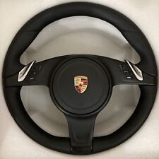 OEM Porsche 911 987 981 Cayenne Panamera Black PDK Steering Wheel picture
