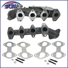 Left & Right Exhaust Manifold Kit Pair Fits Ford Expedition F-150 Truck picture
