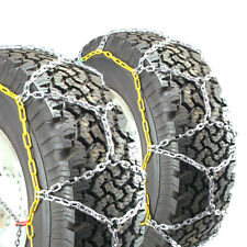 Titan Diamond Pattern Alloy Square Tire Chains On Road Snow 4.7mm 35x12.50-15 picture