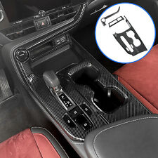 Interior Gear Shift Panel Cover Trims Carbon Fiber For Lexus NX 250 350 2022-24 picture