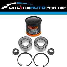 2 Front Wheel Bearing Kits + Grease for Prius C NHP10R 4cyl 1.5L 1NZ-FXE 2012~17 picture