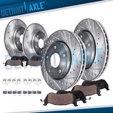 8pc Front Rear Drilled Brake Rotors Brake Pads for 2015-2021 NX200t NX300 NX300h picture