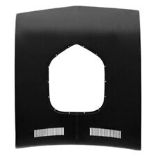Hood Panel For 1970-1974 Plymouth Barracuda Black With Shaker Style Air Intake picture