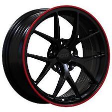 One 18 Inch Gloss Black Alloy Wheel Rim for T52816 for 1995-1998 Nissan 240SX  picture