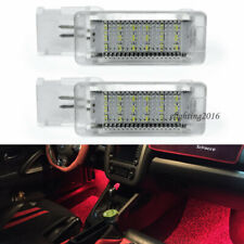 2Pcs Red LED Footwell Light for VW Golf5/6 Scirocco Passat CC Polo 6R Seat ibiza picture