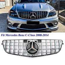  Front Grille For Mercedes Benz W204 C Class C250 C350 Grill W/Star 2008-2014 picture