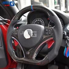 Carbon Fiber Steering Wheel for BMW E90 E92 E93 M3 328i 335i 135i No Paddles picture