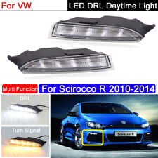 Daytime Running Lights LED DRL Fog Lamp Replacement Bumper For VW Scirocco R picture