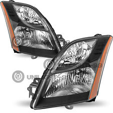 For 2010-2012 Nissan Sentra Sedan 4Door Black Halogen Headlights Headlamps Pair picture