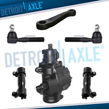 6pc Power Steering Gear Box Tie Rod Suspension Kit for Ford F-150 Bronco F-350 picture