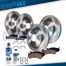 Front & Rear Brake Rotors + Ceramic Pads for 2006 Chevy Uplander Terraza FWD picture