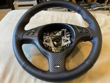 BMW 540 530 330 E39 E46 Steering Wheel  Bezel M Trim M3 M5 Carbon fiber **READ** picture
