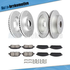 FRONT + REAR BRAKE PADS AND ROTORS DISCS KIT FOR 2004-2009 2011-17 NISSAN QUEST picture