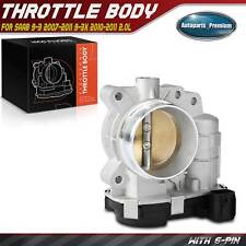 New Throttle Body with TPS Sensor for Saab 9-3 2007-2011 9-3X 2010-2011 L4 2.0L picture