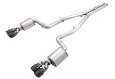 AWE Touring Exhaust for 15-23 Challenger R/T / T/A 5.7L 5.7L-Black Tips picture