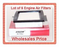 Lot 6 Engine Air Filters A24636 Fits:BERETTA CORSICA 1991-1993 TEMPEST 1989-1991 picture