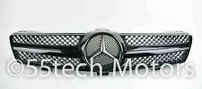 W219 CLS500 CLS600 CLS Grille Grill 1 FIN AMG BLACK 100% Glossy Black Mercedes picture