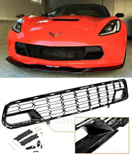 For 14-19 Corvette C7 Z06 Factory Carbon Flash Front Bumper Grille With Camera picture