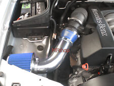 BLUE For 1998-2002 Mercedes E320 E430 ML320 CLK320 Air Intake Kit + Filter picture