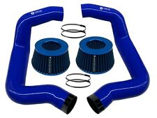 for BMW F90 M5 M8 G30 M550I Full Front Mount air intake v2 BLUE +2 BL air filter picture