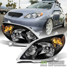 For Blk 2003-2008 Toyota Matrix Headlights Healamps Replacement 03-08 Left+Right picture